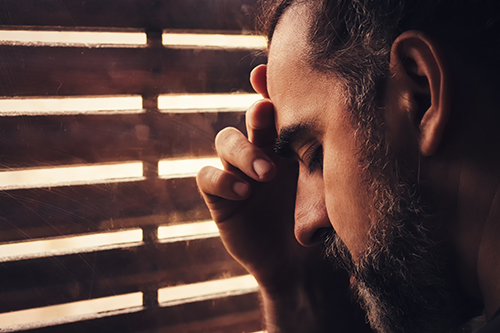 heroin detox centers in california Man who needs help from heroin detox centers in California