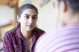 young woman discussing the need for a Florida heroin detox